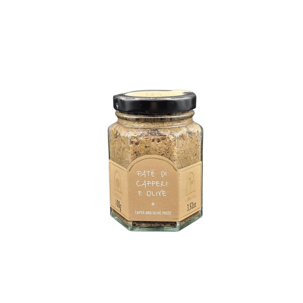 Crema di capperi con olive 100 g - fc