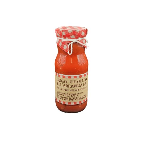 Pronto Sugo Arrabbiata - with red hot chili pepper 330 g/11 oz