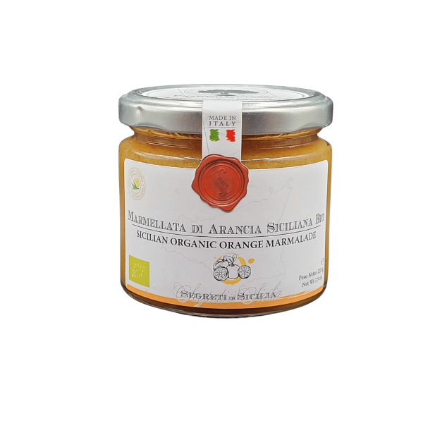BIO Marmellata di arance di Sicilia 225 g          IT BIO 013