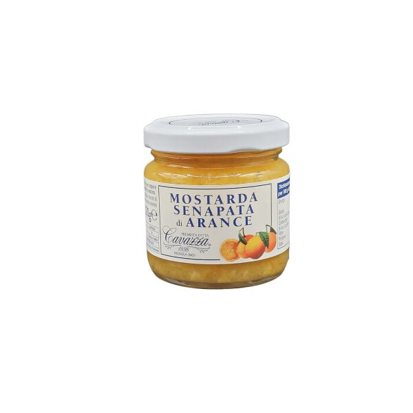 Mostarda Senapata Arance 91% Frutta 120 g