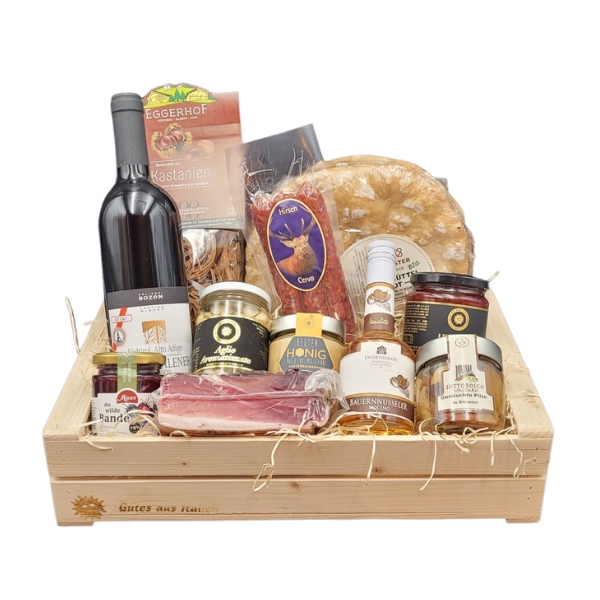 GUTES Present | Minerva | Basket delicacies from South Tyrol
