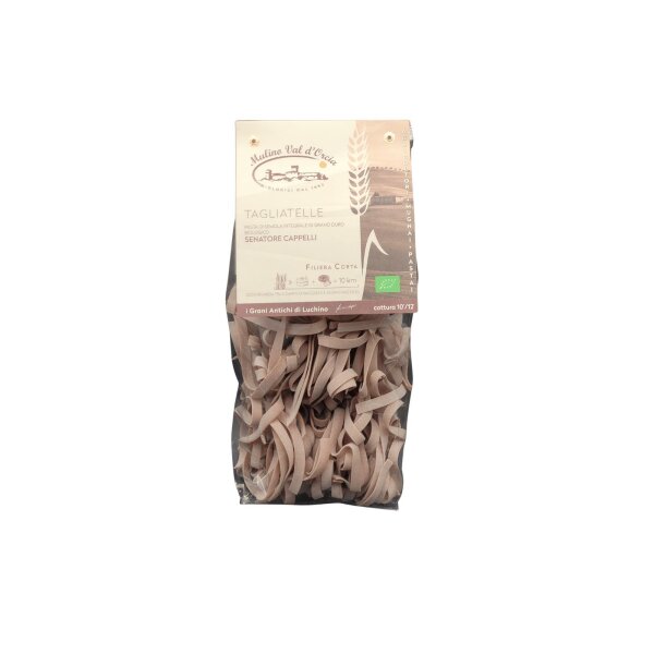 Organic Ancient Grains - Senatore Cappelli Tagliatelle Pasta 500 g/17.63 oz  