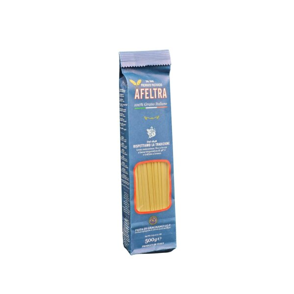 Spaghetti Afeltra 500 g - Pasta di Gragnano I. G. P. - 100% Grano Italiano