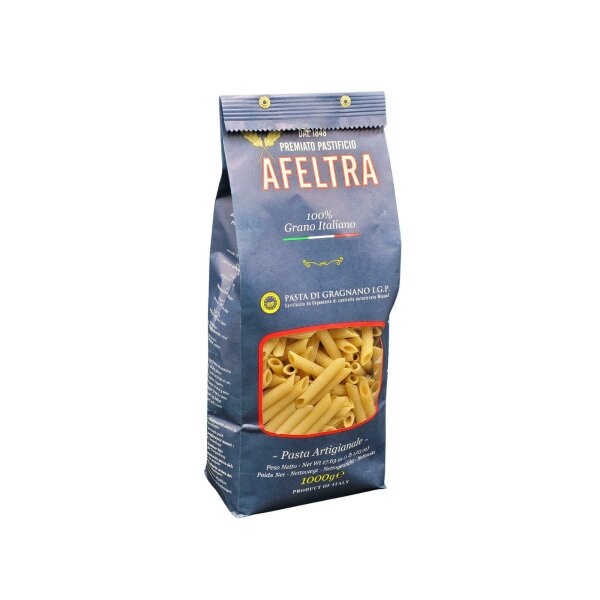 Penne Lisce Afeltra 1 kg - Pasta di Gragnano I. G. P. - 100% Grano Italiano