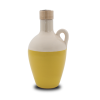 Flasche aus Keramik mit Zitronen Likör 200 ml 