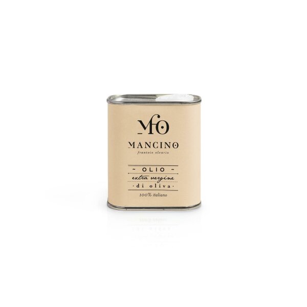 I sapori del Frantoio - Extra Virgin Olive Oil -  (white glass bottle) 250 ml/8.45 fl oz   