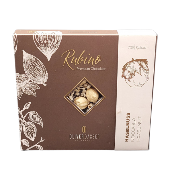 Rubino Premium Schokolade Haselnuss 80 g