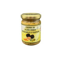Oliven-Manderlaufstrich mit Trüffel 130 g