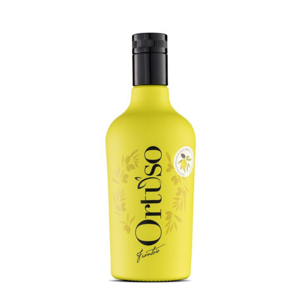 Gewürztes Extra Vergine Olivenöl mit Zitronen der amalfitanischen Küste Gelbe Flasche 500 ml