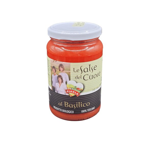 BIO Tomatensoße mit Basilikum  anonimo 340 g          IT BIO 013 #1