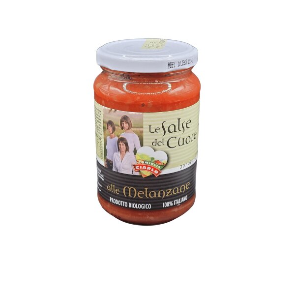 BIO Tomatensoße mit Auberginen anonimo 340 g          IT BIO 013 #1
