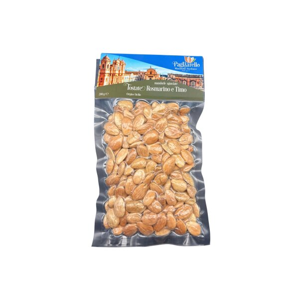 Mandeln geröstet mit Rosmarin (vakuum) 200 g